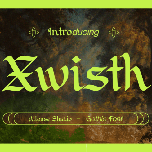 Xwisth Font.