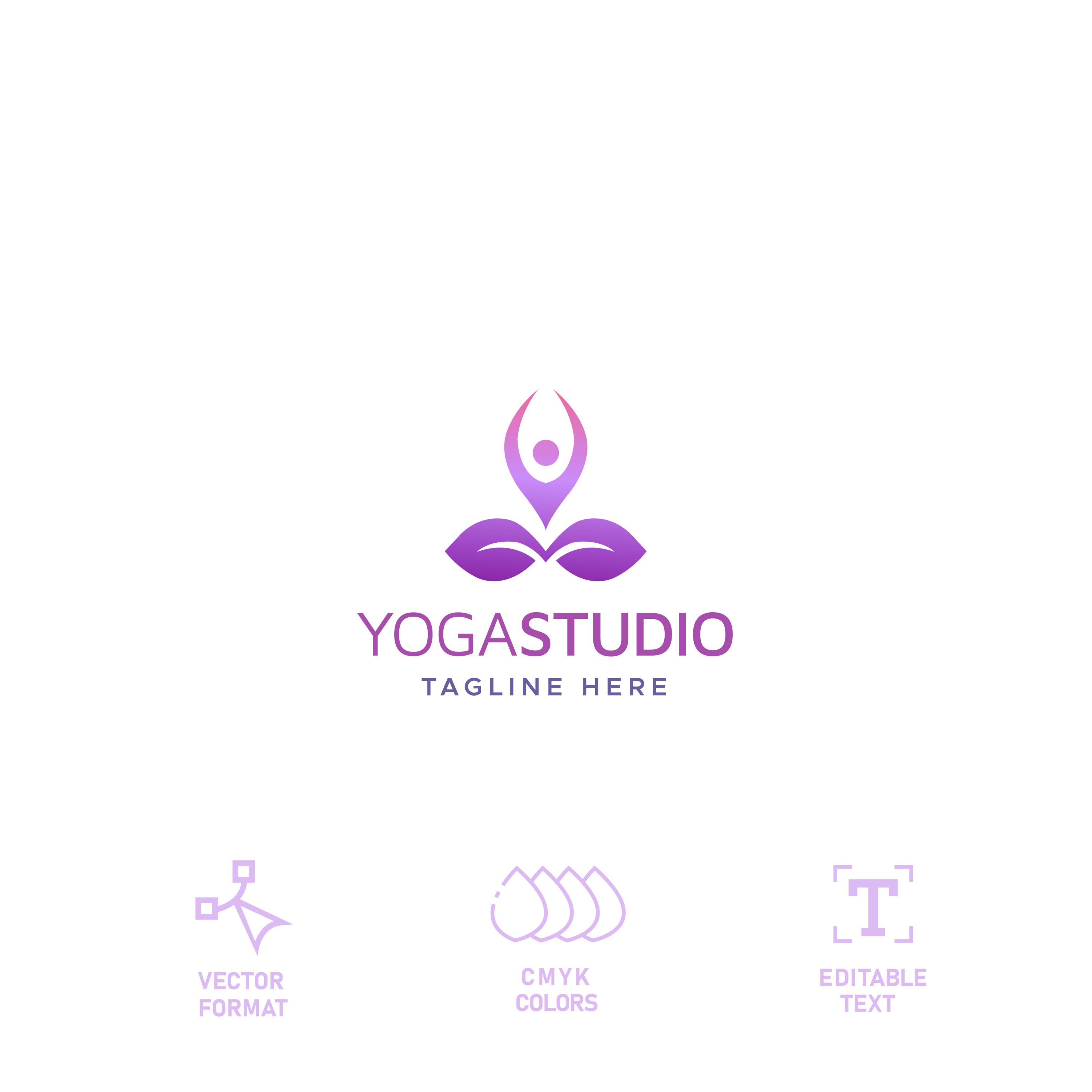 Get Yoga Logo Design for Yoga Studio