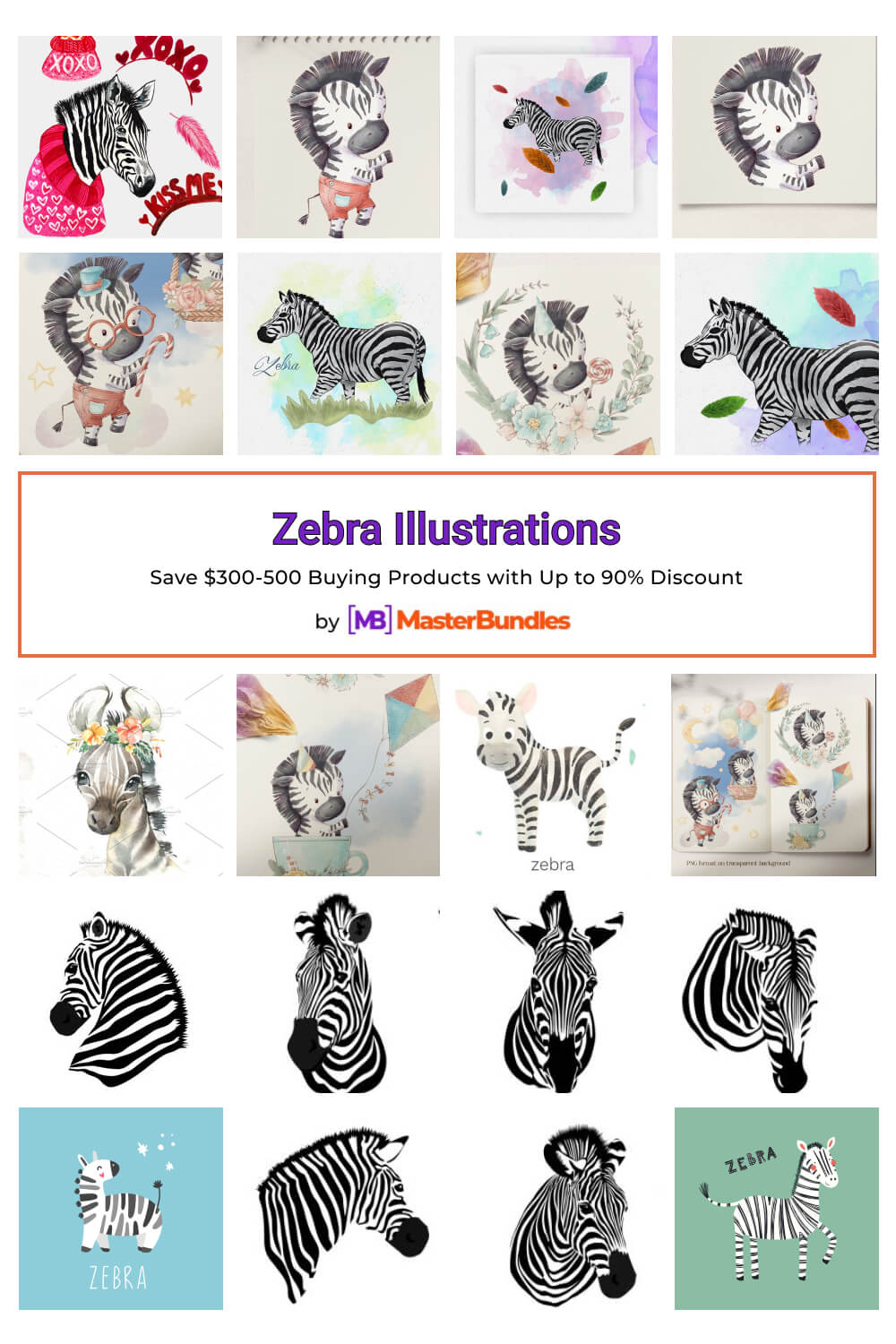 zebra illustrations pinterest image.