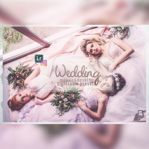 Wedding Portrait Lightroom Instagram Presets Cover Image.