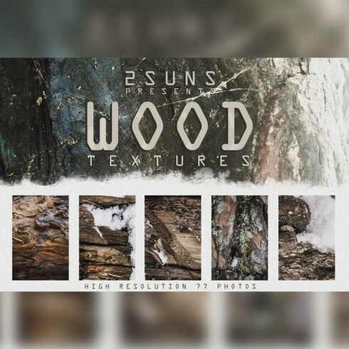 Rustic Natural Wood Background Textures Cover Image.