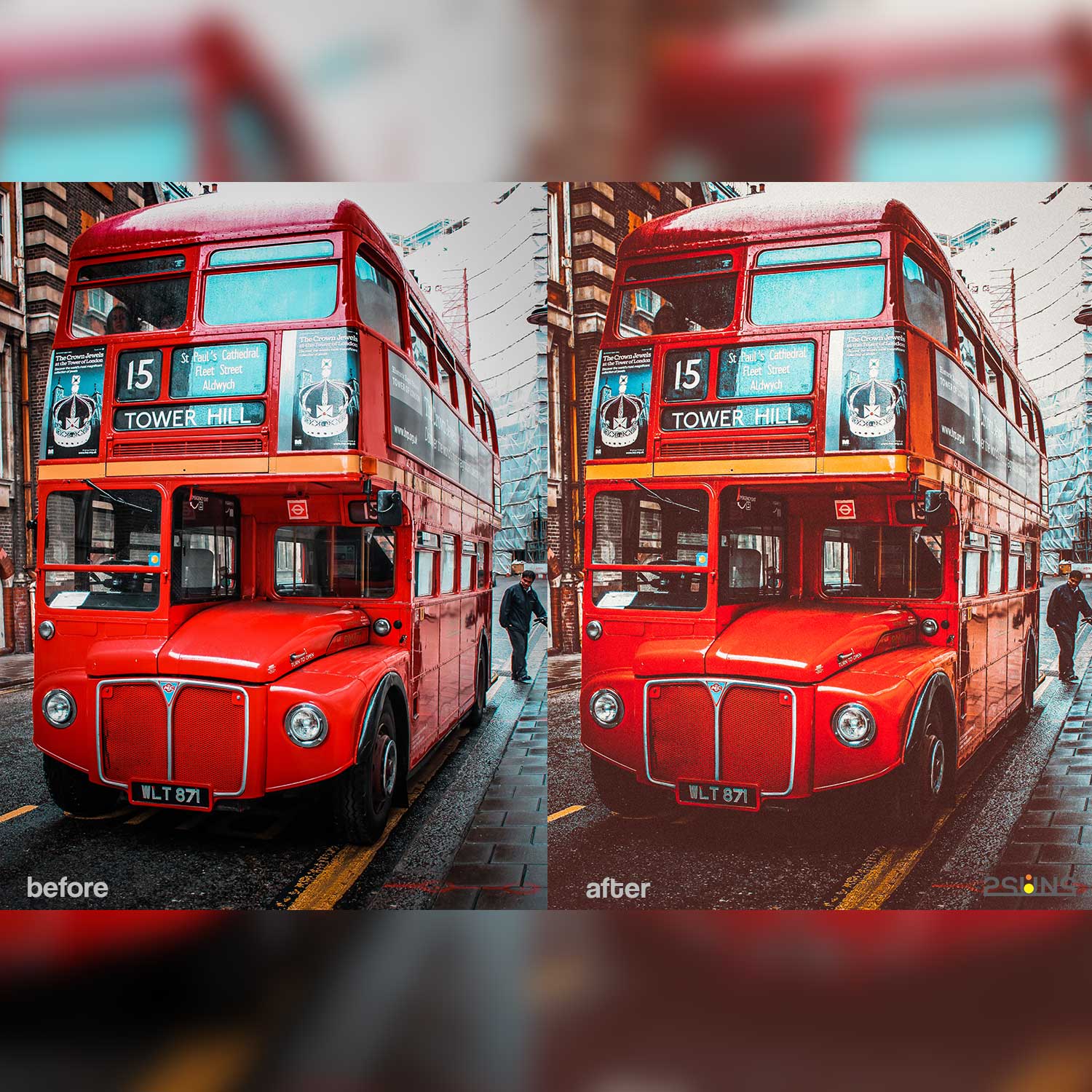 Bright Portrait Travel And Food Instagram Lightroom Presets DoubleDecker Photo Example.