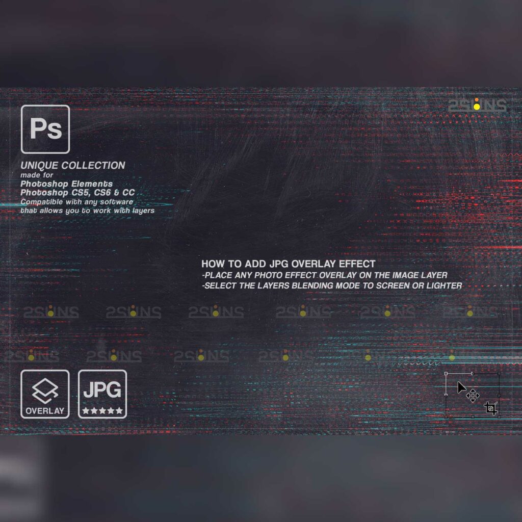 Horror effects, Film Grain Textures, Scratch Photo Overlays - MasterBundles