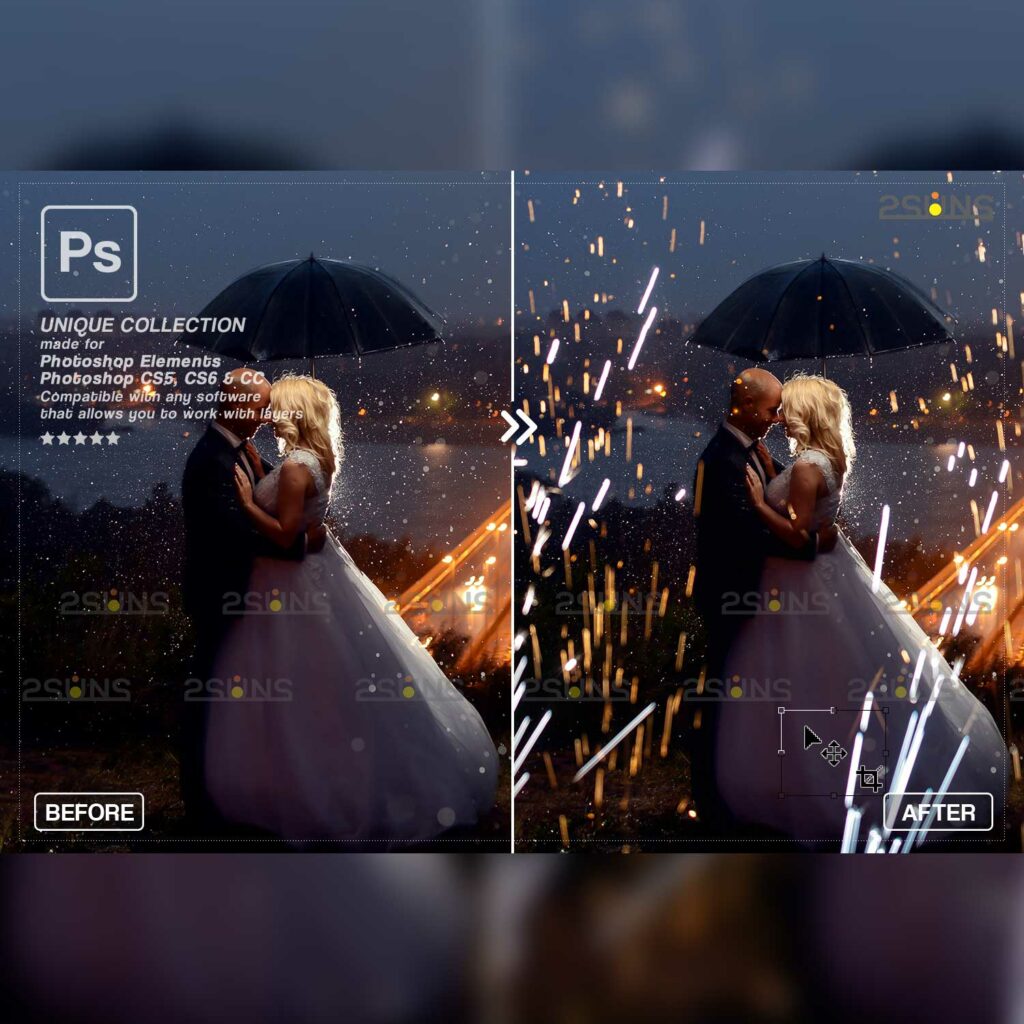 Wedding sparkler overlays, Sparkler overlay - MasterBundles