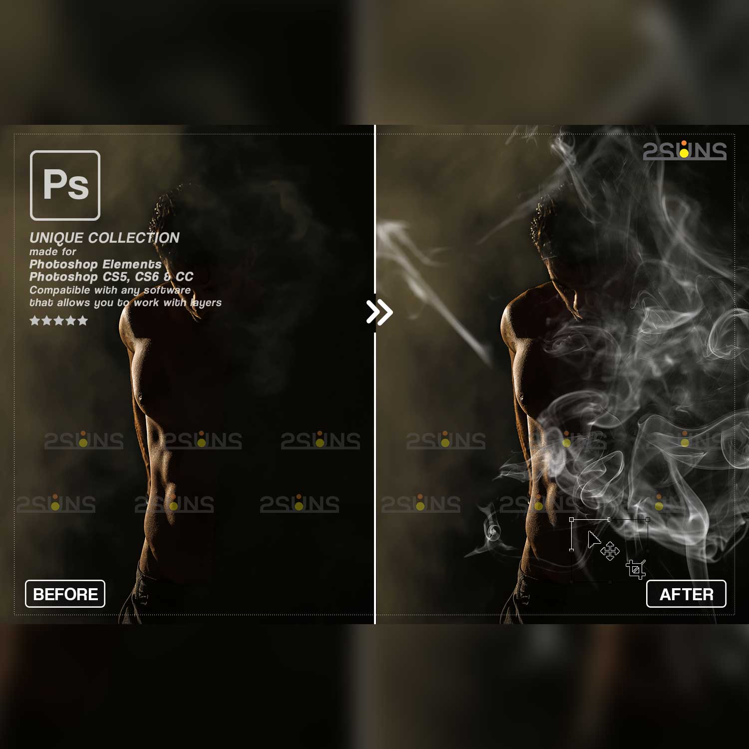 Amazing Smoke Backgrounds And Smoke Bomb Photoshop Overlay.