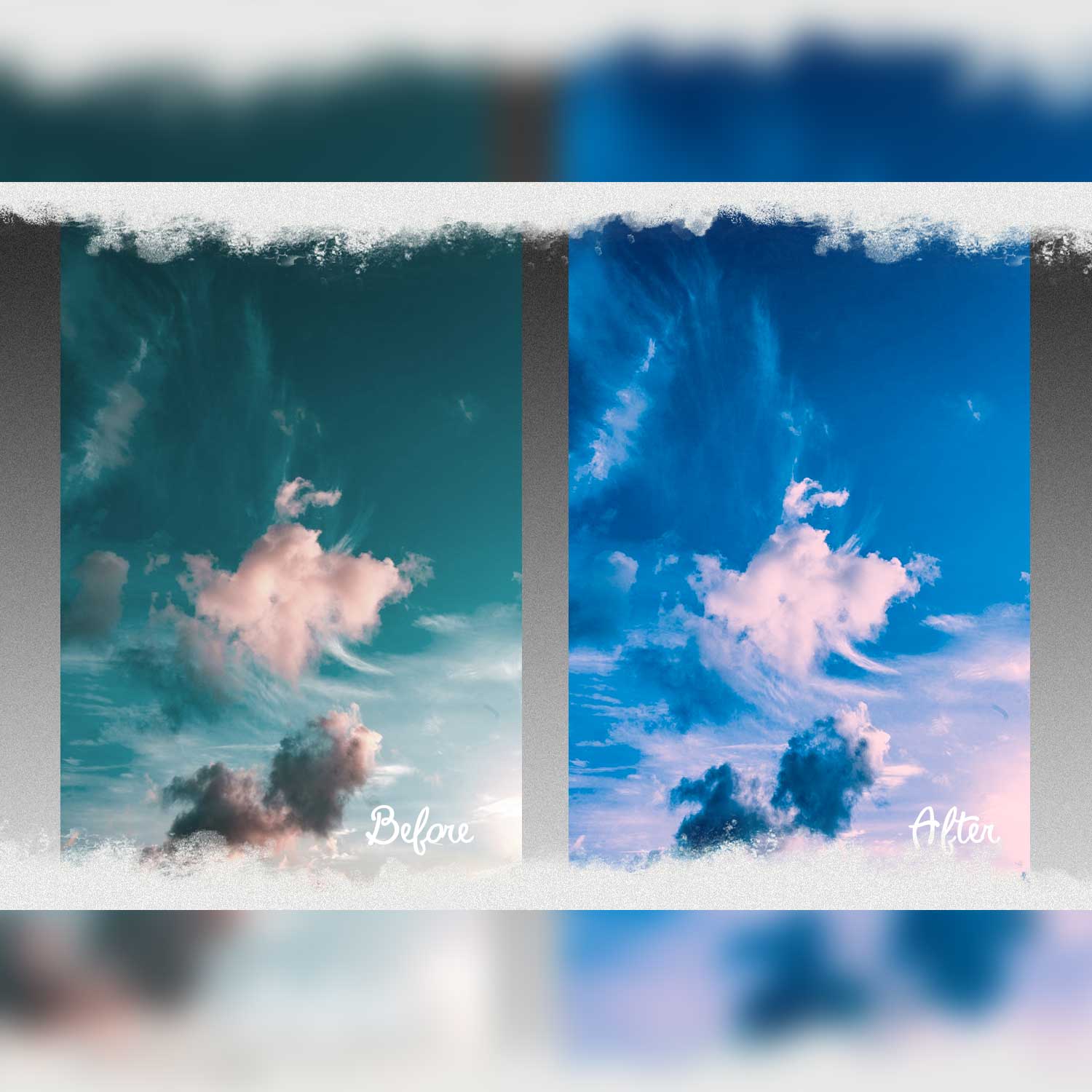 Bright Travel Presets Lightroom Instagram Presets Sky Example.