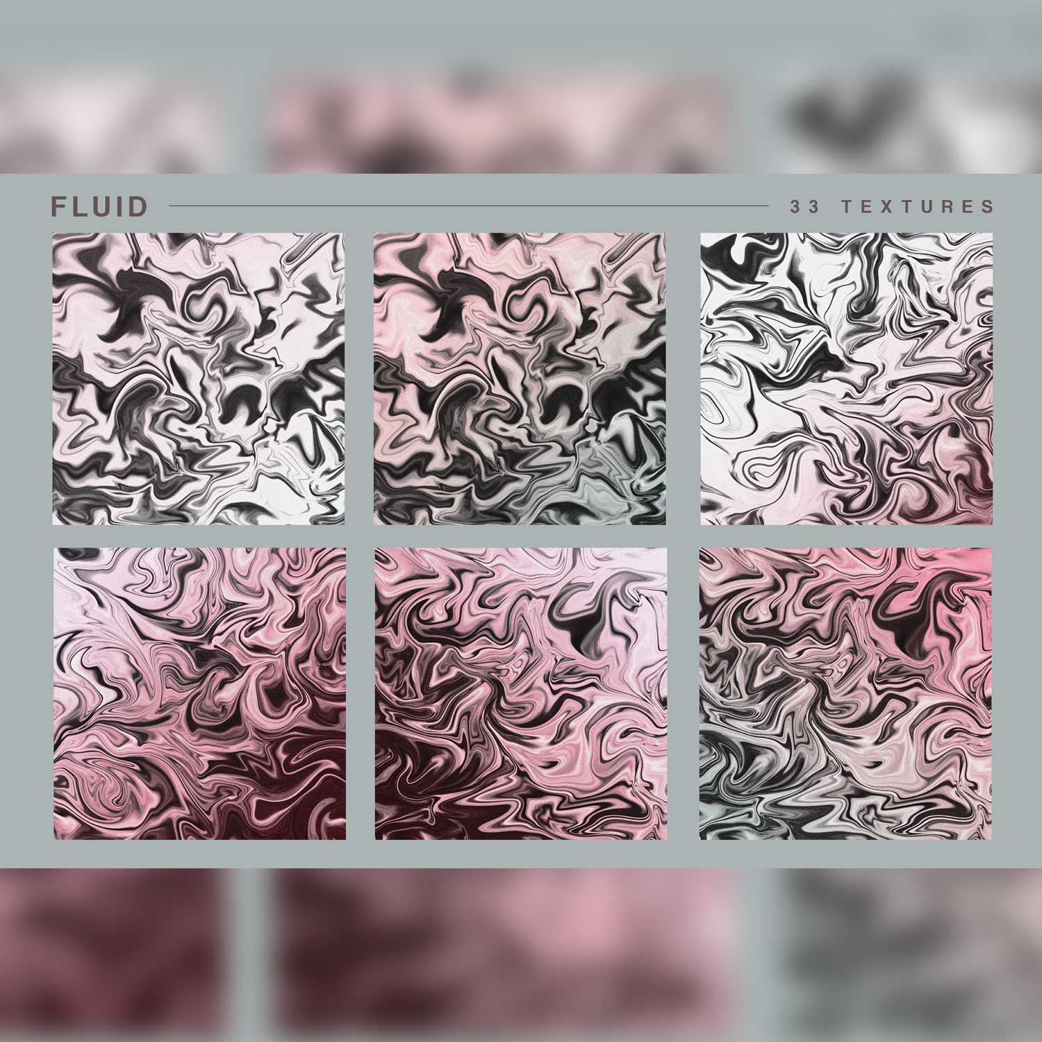 Amazing Pink Marble Digital Paper Textures.