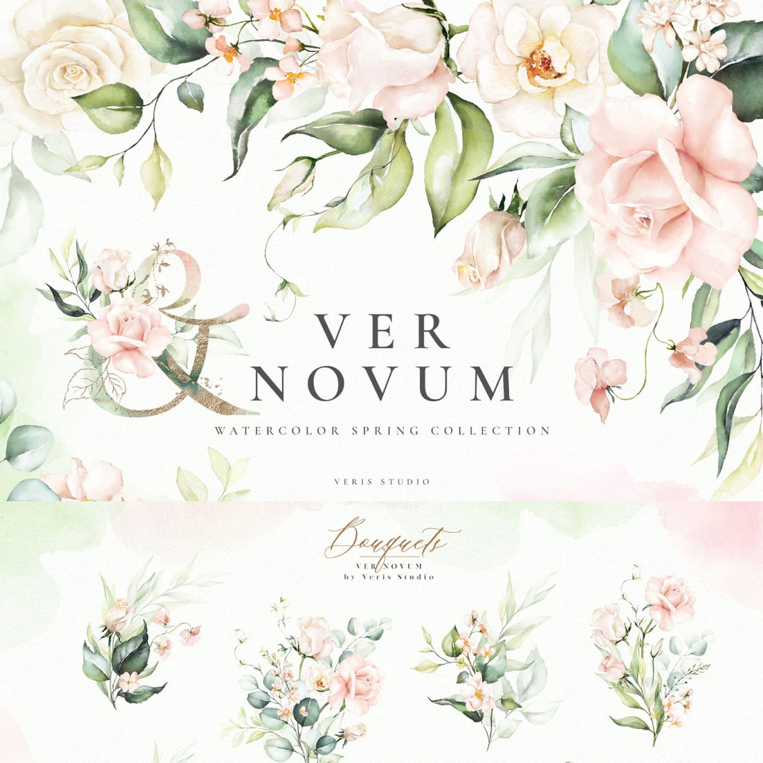 Ver Novum - Blush Spring Floral Set.