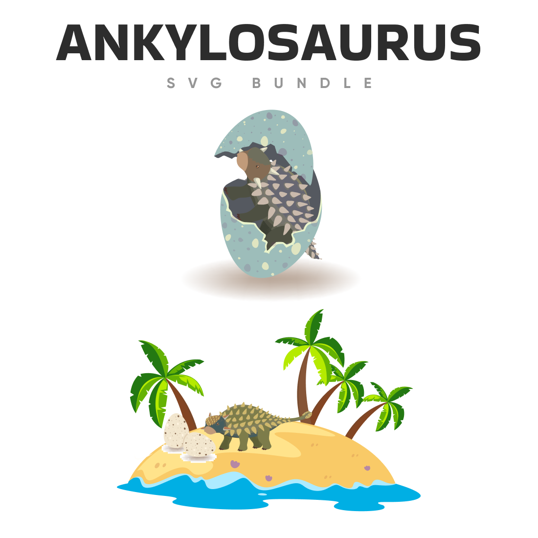 Ankylosaurus SVG.
