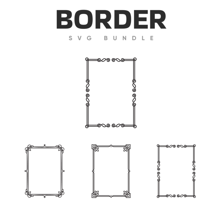 Border SVG Designs – MasterBundles