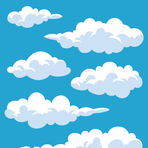 Cloud SVG Design, Weather Cloud SVG | MasterBundles