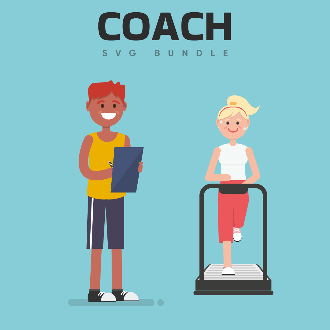 Coach svg bundle .