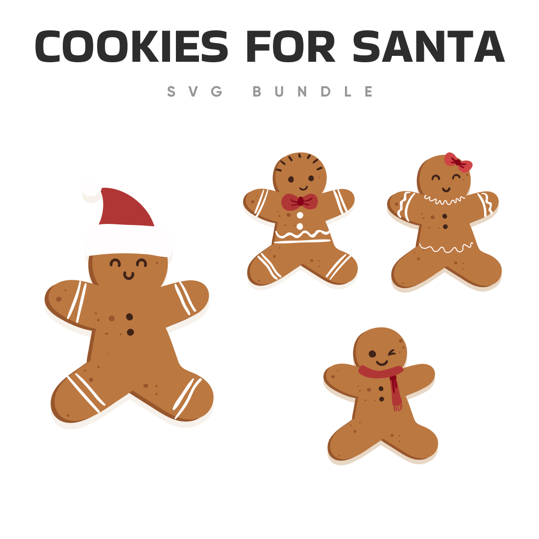 Cookies for santa svg.