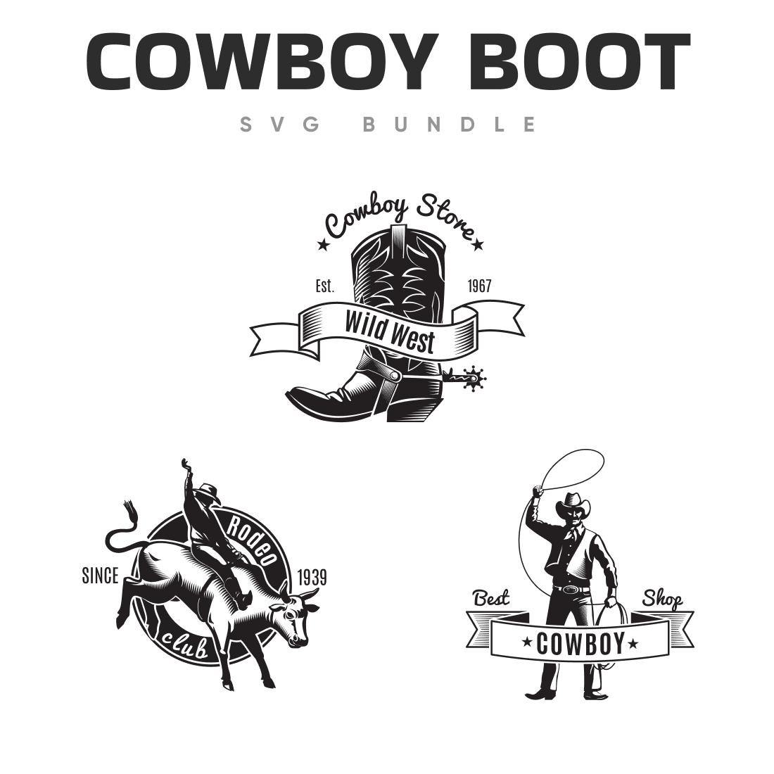 Cowboy Boot SVG_4.