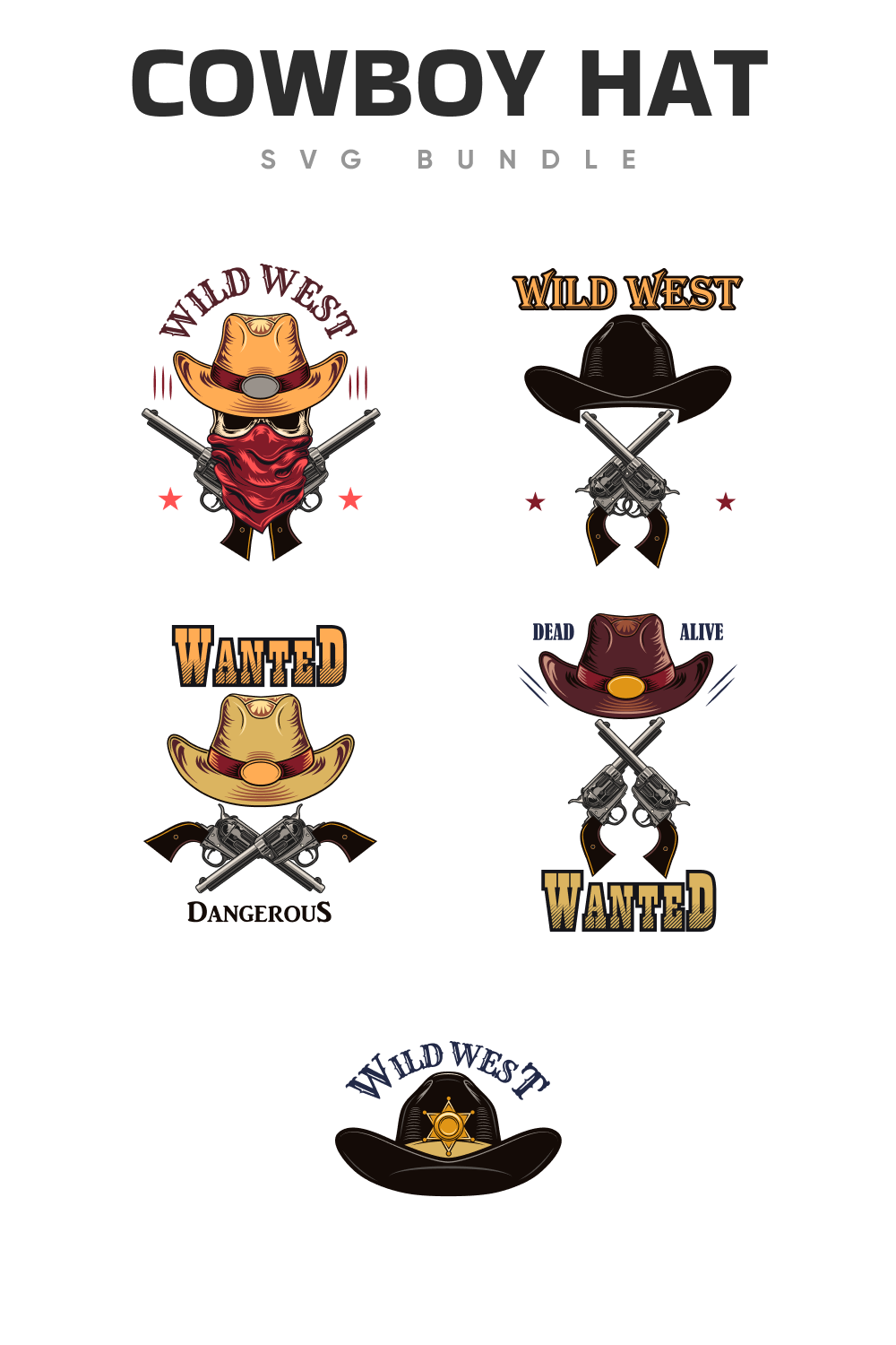 Interesting cowboy hats design for the different purposes.