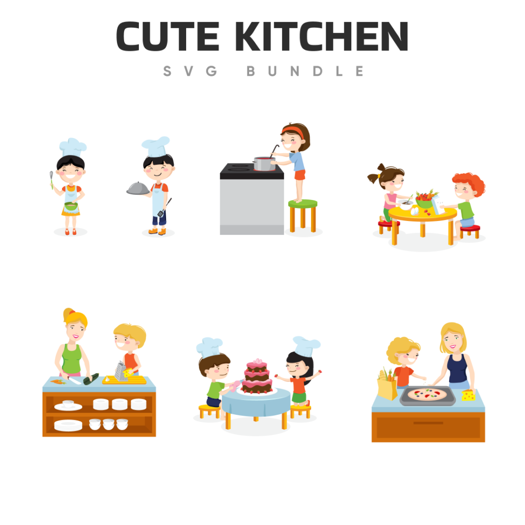 Mega Kitchen SVG Bundle – MasterBundles