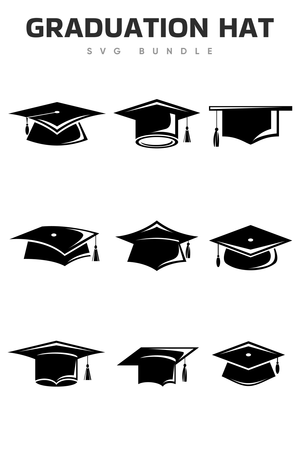 Graduation Cap SVG, PNG, PDF, Senior Clip art, Graduation Hat svg, College  svg