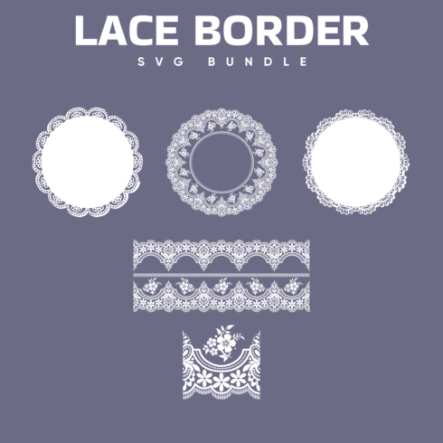 lace border svg.