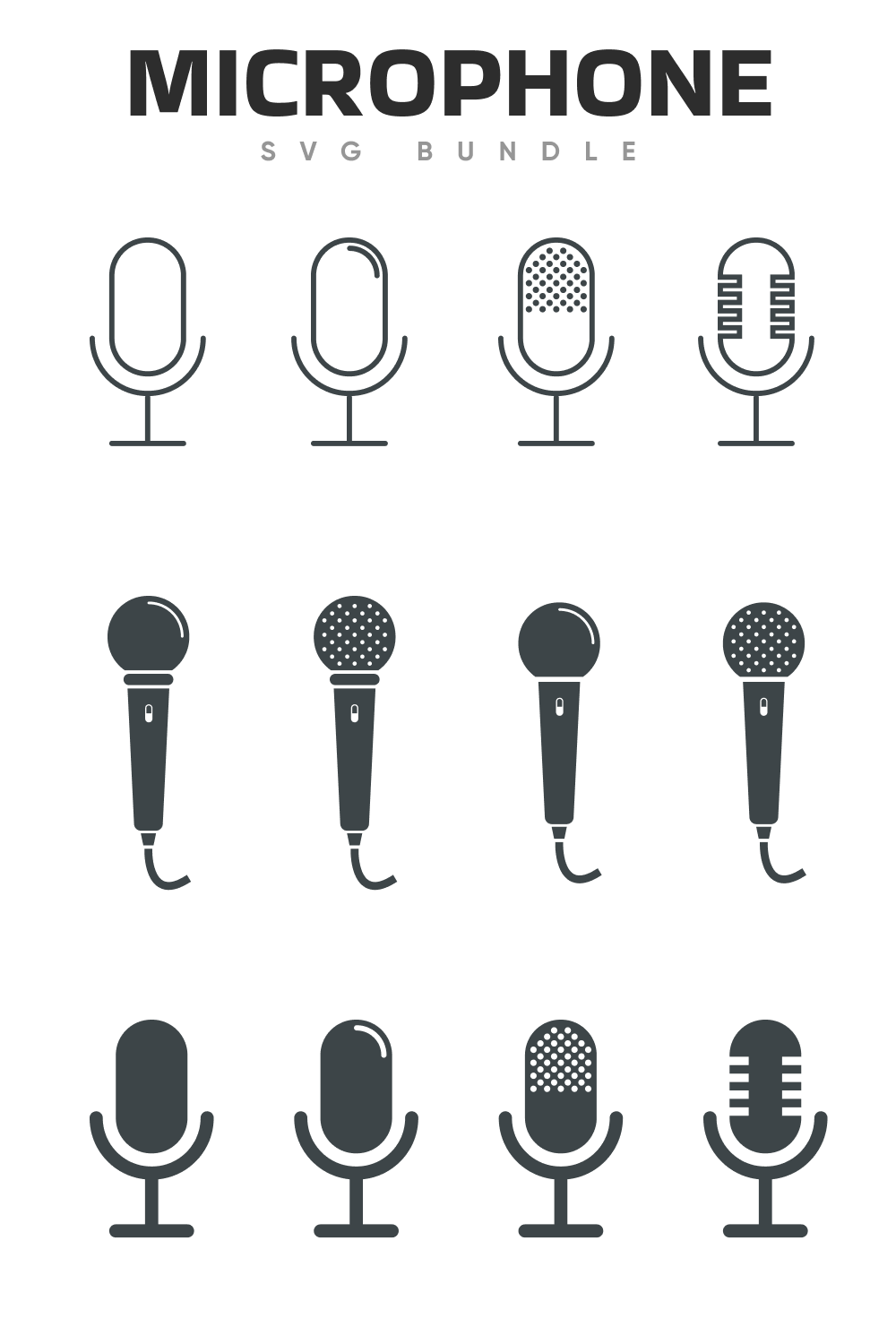 Some microphones types.