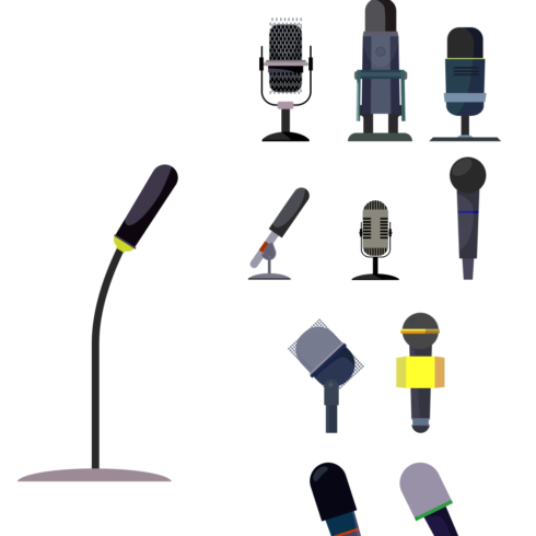 11 Singing Microphone SVG Designs | Master Bundles