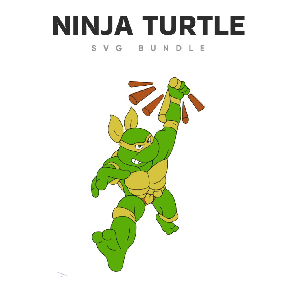 4 Ninja Turtle SVG Designs – MasterBundles