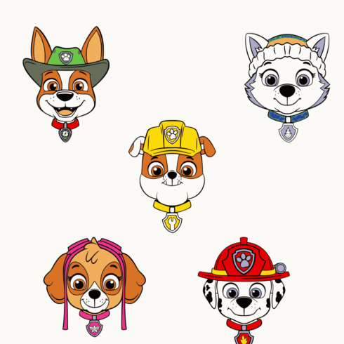 5 Paw Patrol SVG Designs | Master Bundles