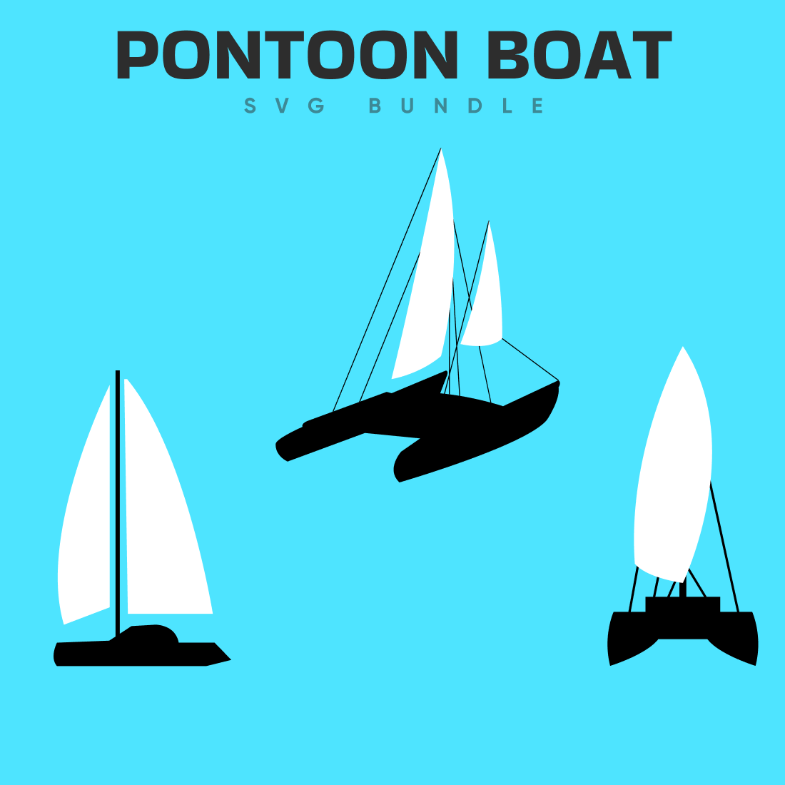 pontoon boat svg.