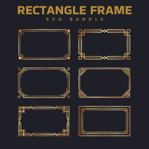 rectangle frame svg.