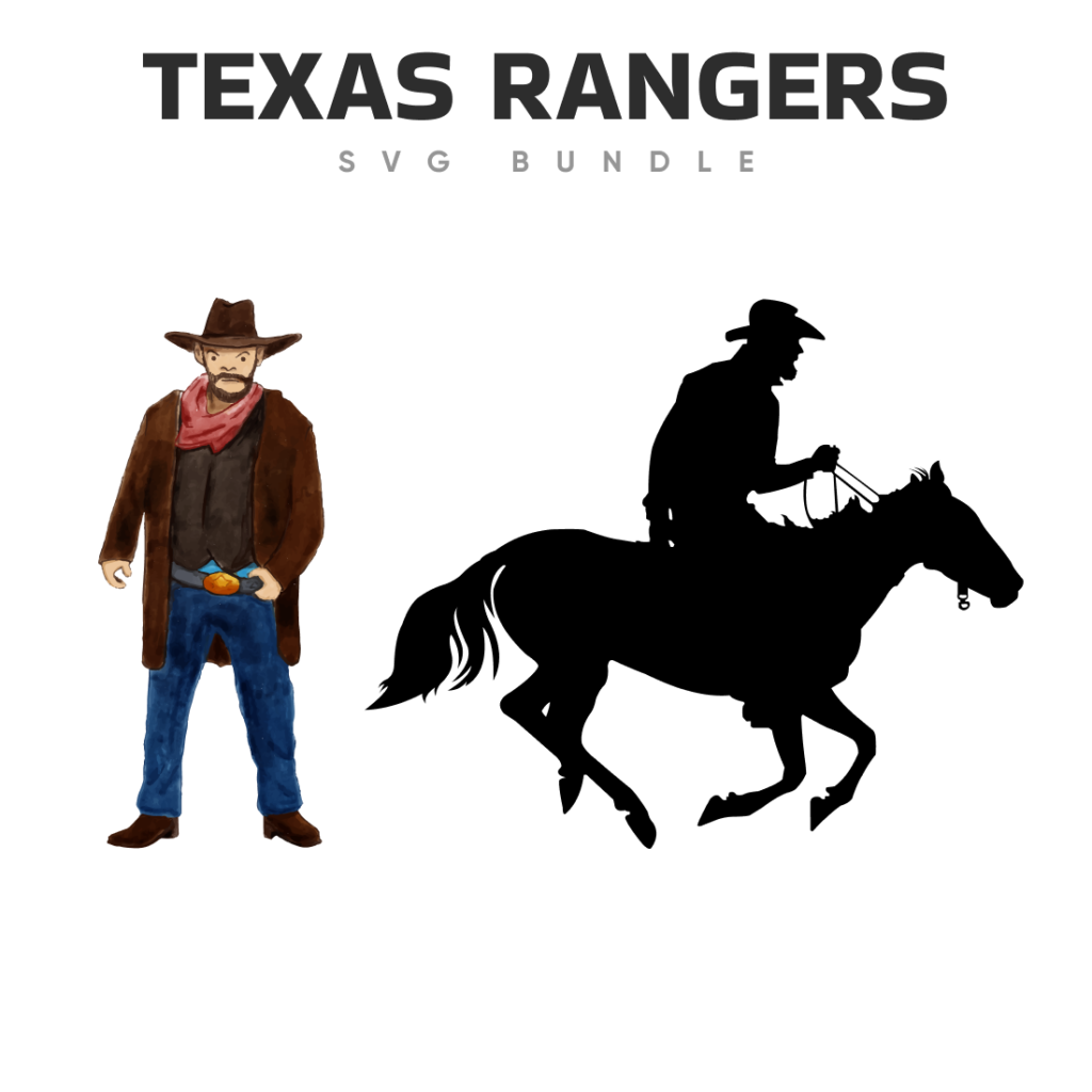 Texas Rangers SVG Designs – MasterBundles