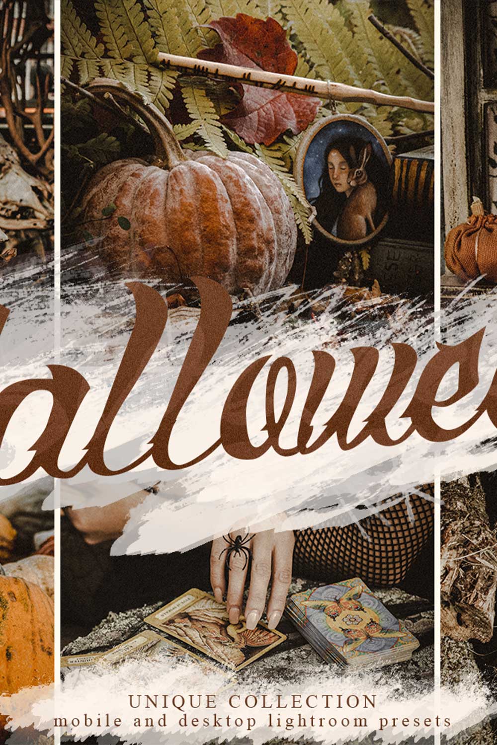 Dark Moody Rustic Film Halloween Lightroom Presets Pinterest Image.