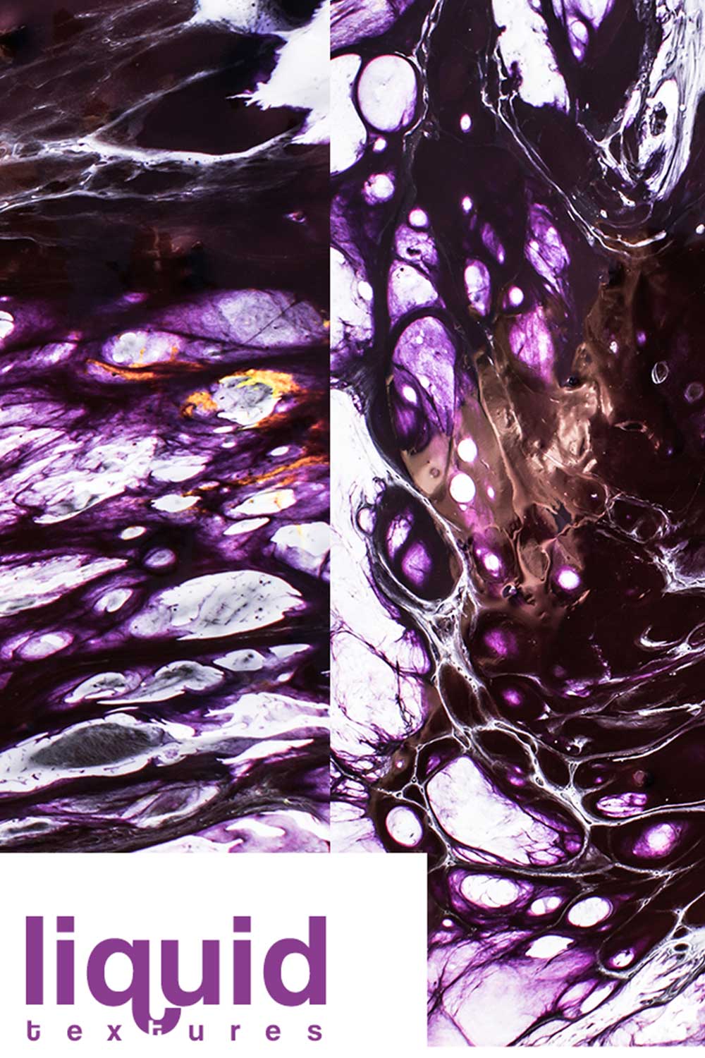 Purple Marble Digital Paper Photoshop Textures Pinterest Image.