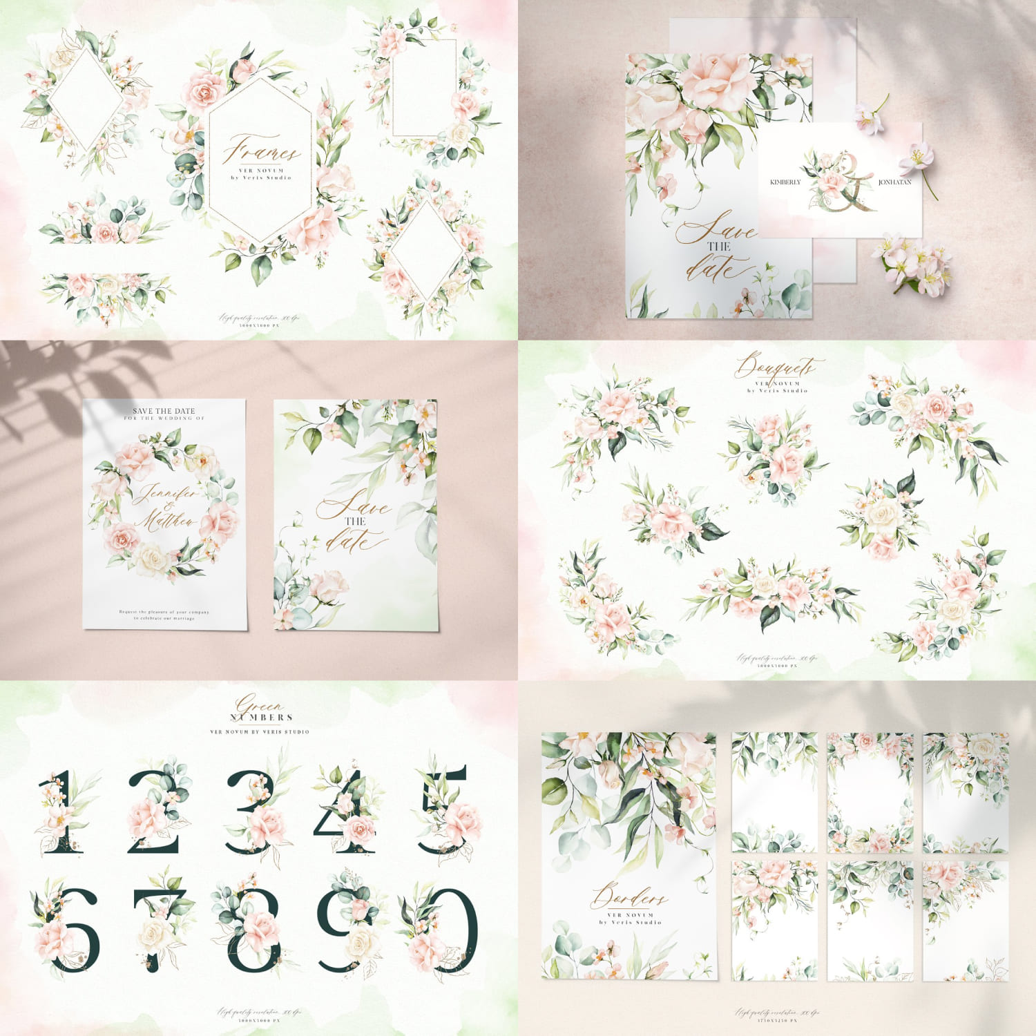 Ver Novum - Blush Spring Floral Set cover.