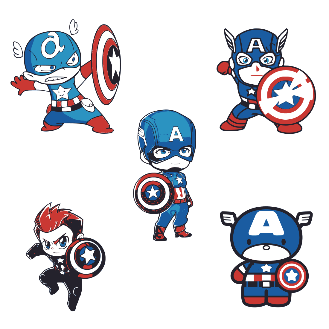 Captain America SVG_2 cover.