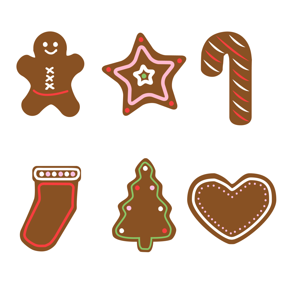 christmas cookie svg cover.