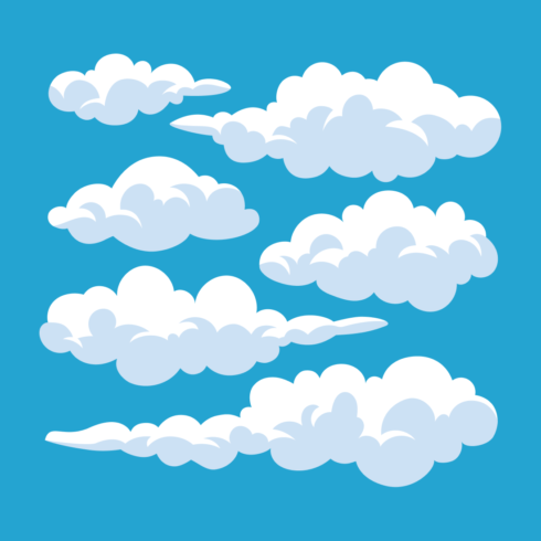 Cloud SVG Design, Weather Cloud SVG – MasterBundles