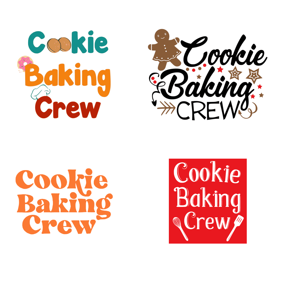 cookie baking crew svg cover.