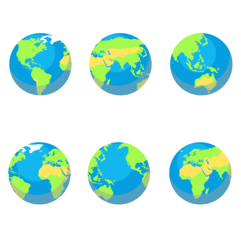 6 Earth SVG designs – MasterBundles