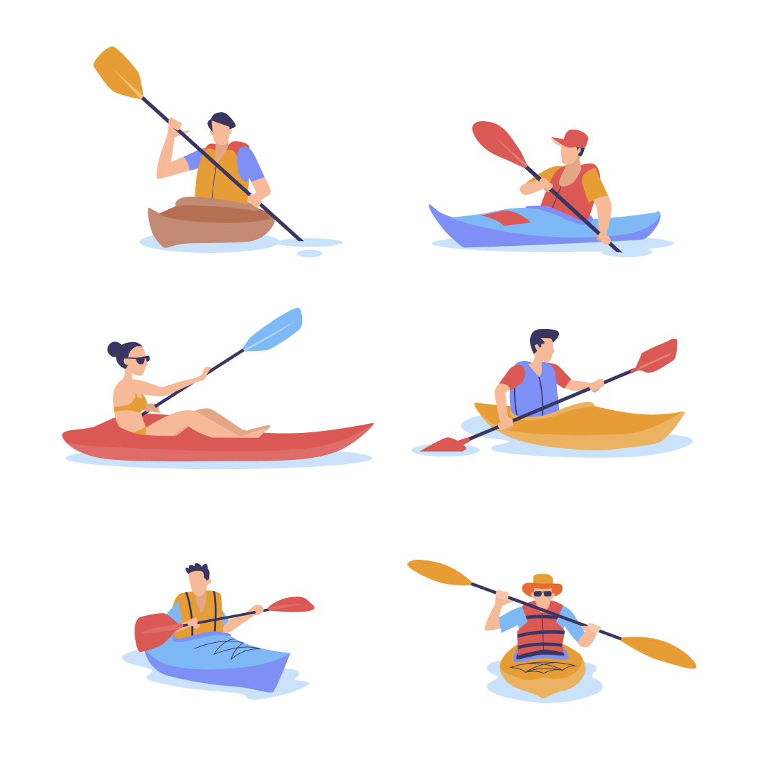 Funny Kayak SVG Designs – MasterBundles