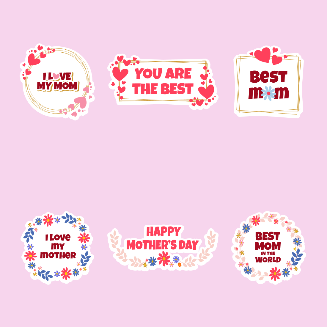 happy mothers day svg cover.
