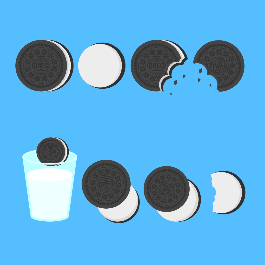 oreo cookie svg cover.