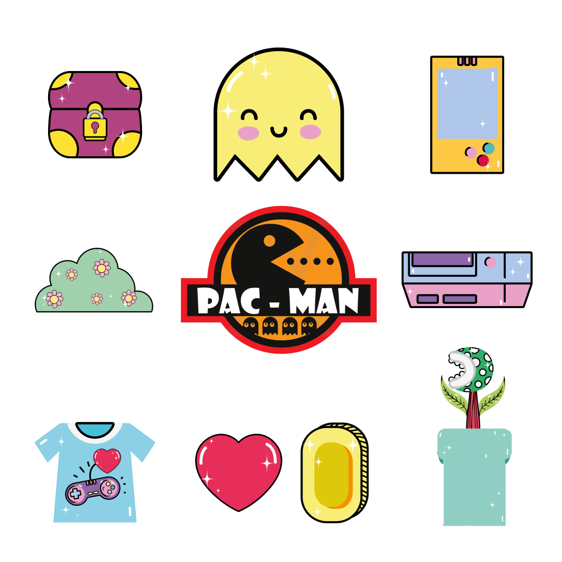 Pacman SVG cover.