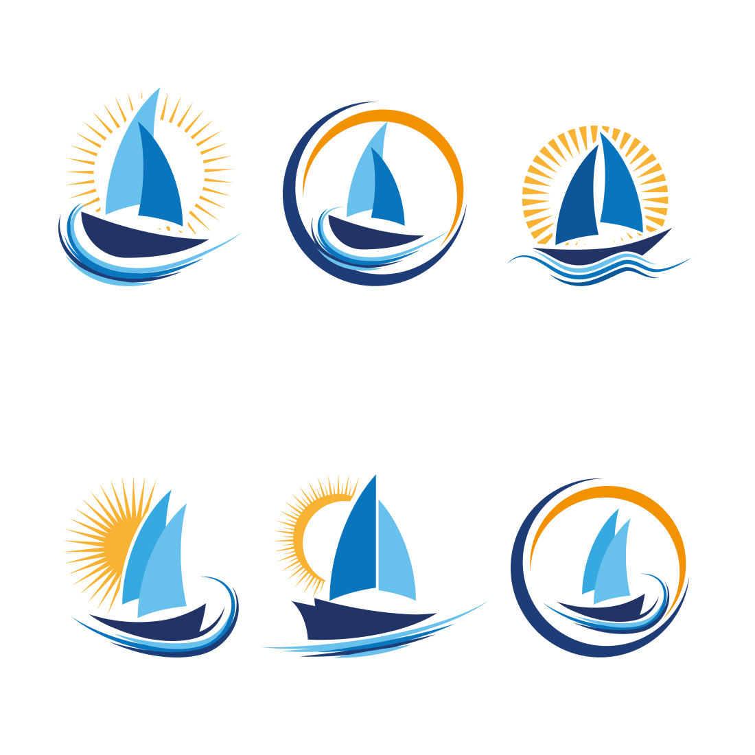 sail boat svg cover.