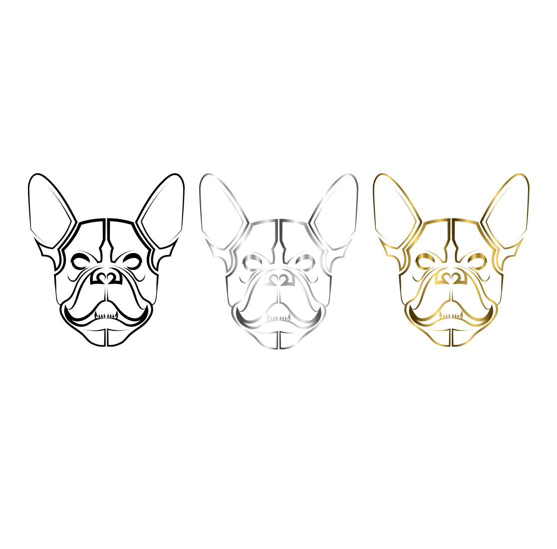 silhouette french bulldog svg_1 cover.