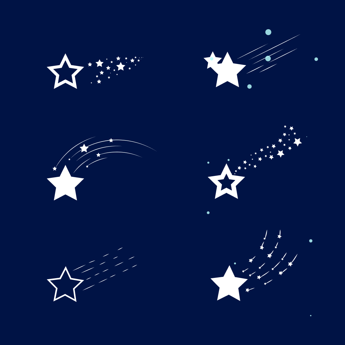 Star svg bundle cover.