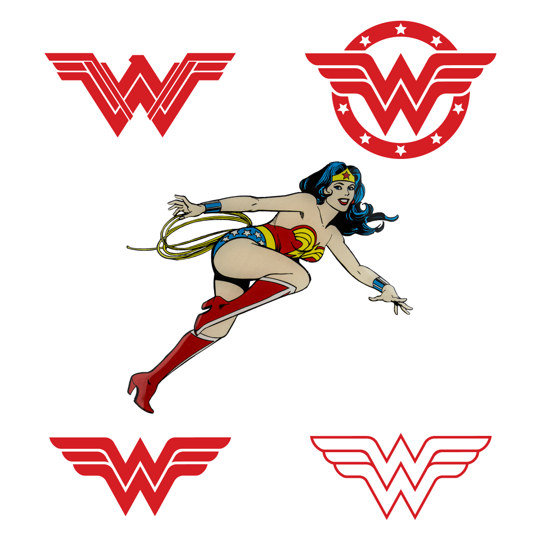 Wonder Woman Logo Pink Svg Bundle Wonder Woman Svg Bundle Wonder ...