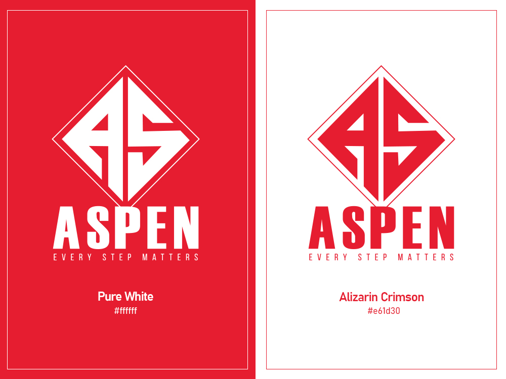 AS Letter Logo - Aspen Logo