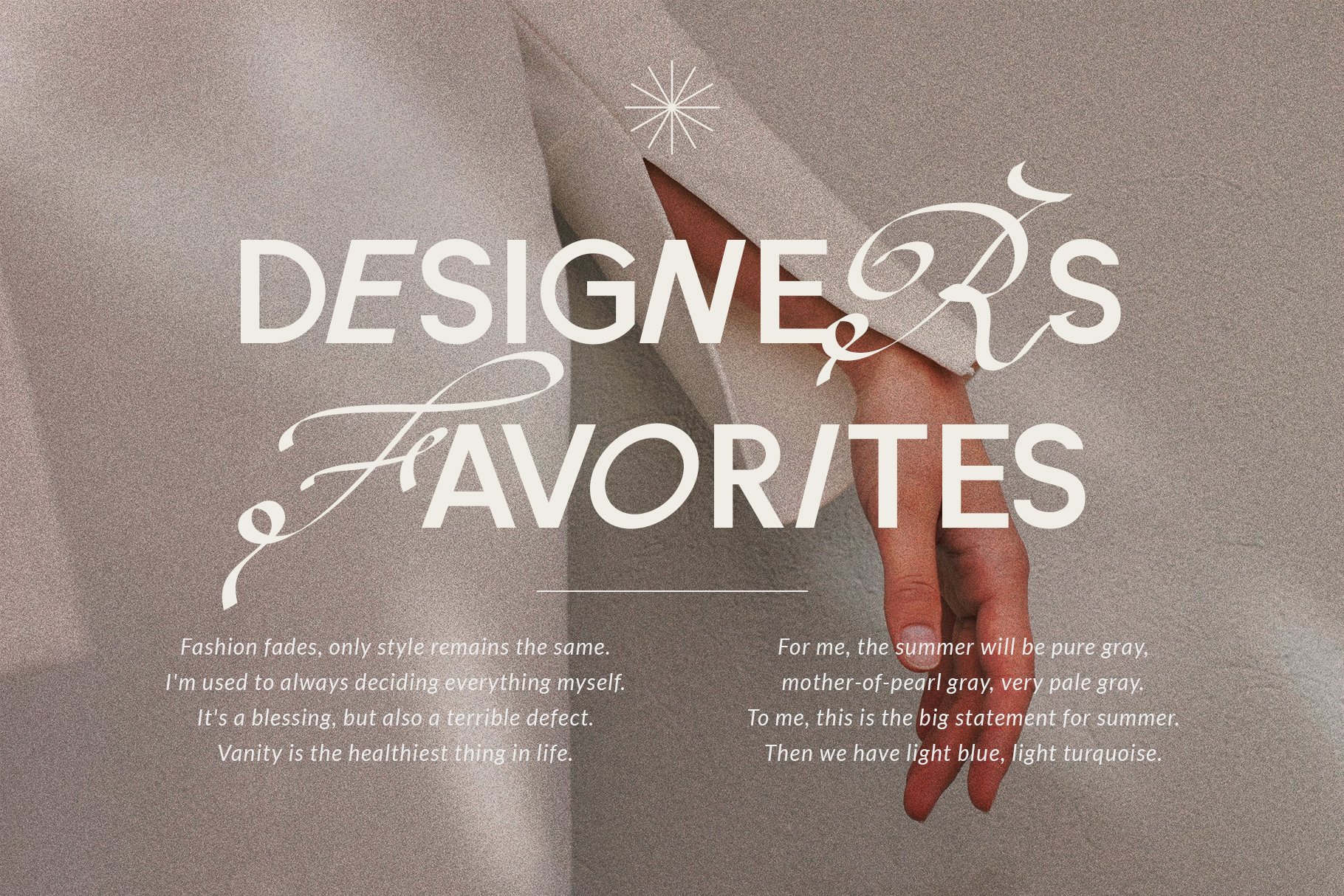 Minimalistic font style for elegant projects.