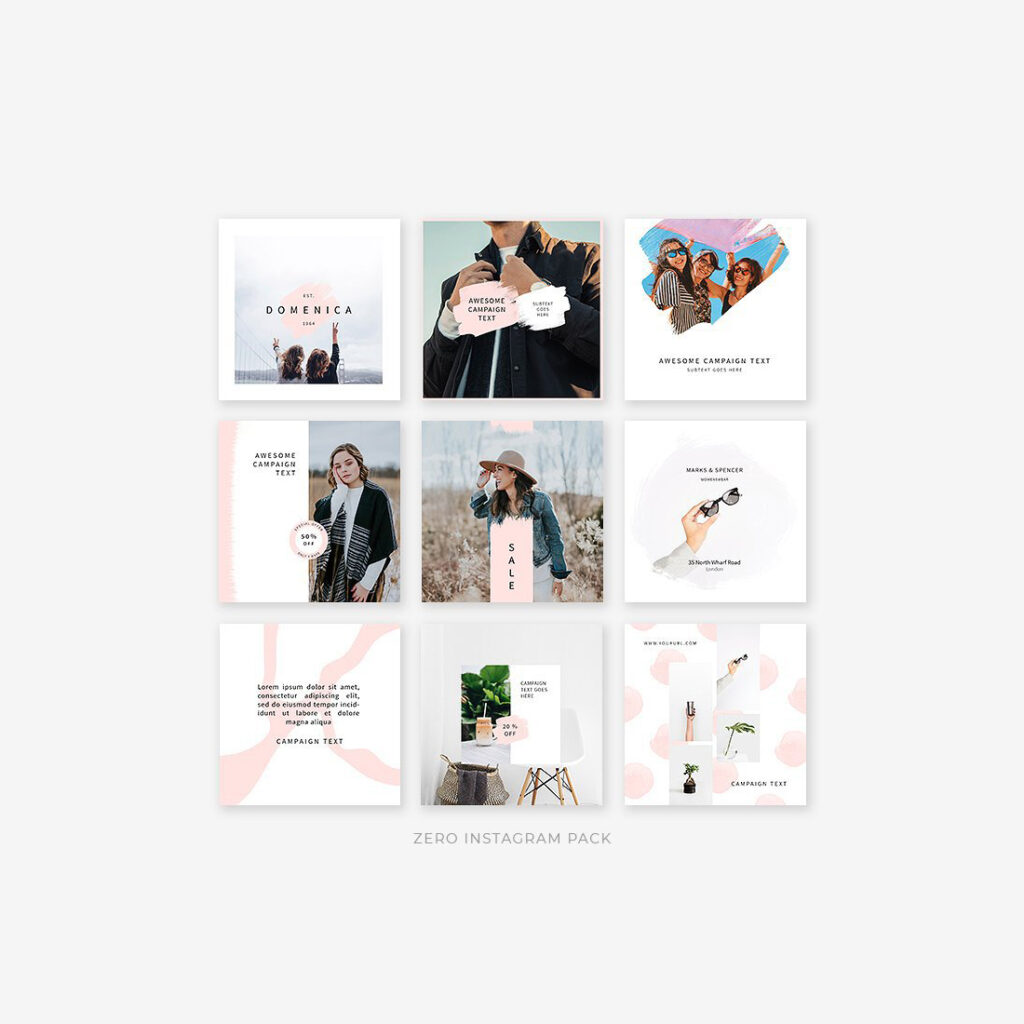 Light Instagram Bundle - MasterBundles