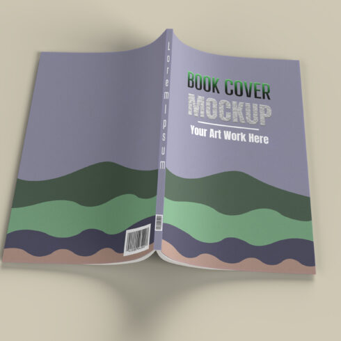 Book Cover and Pages Mockup Bundle.