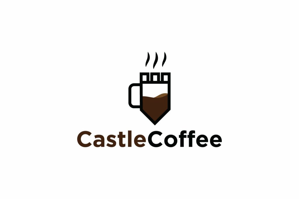 Castle Coffee Logo Template – MasterBundles